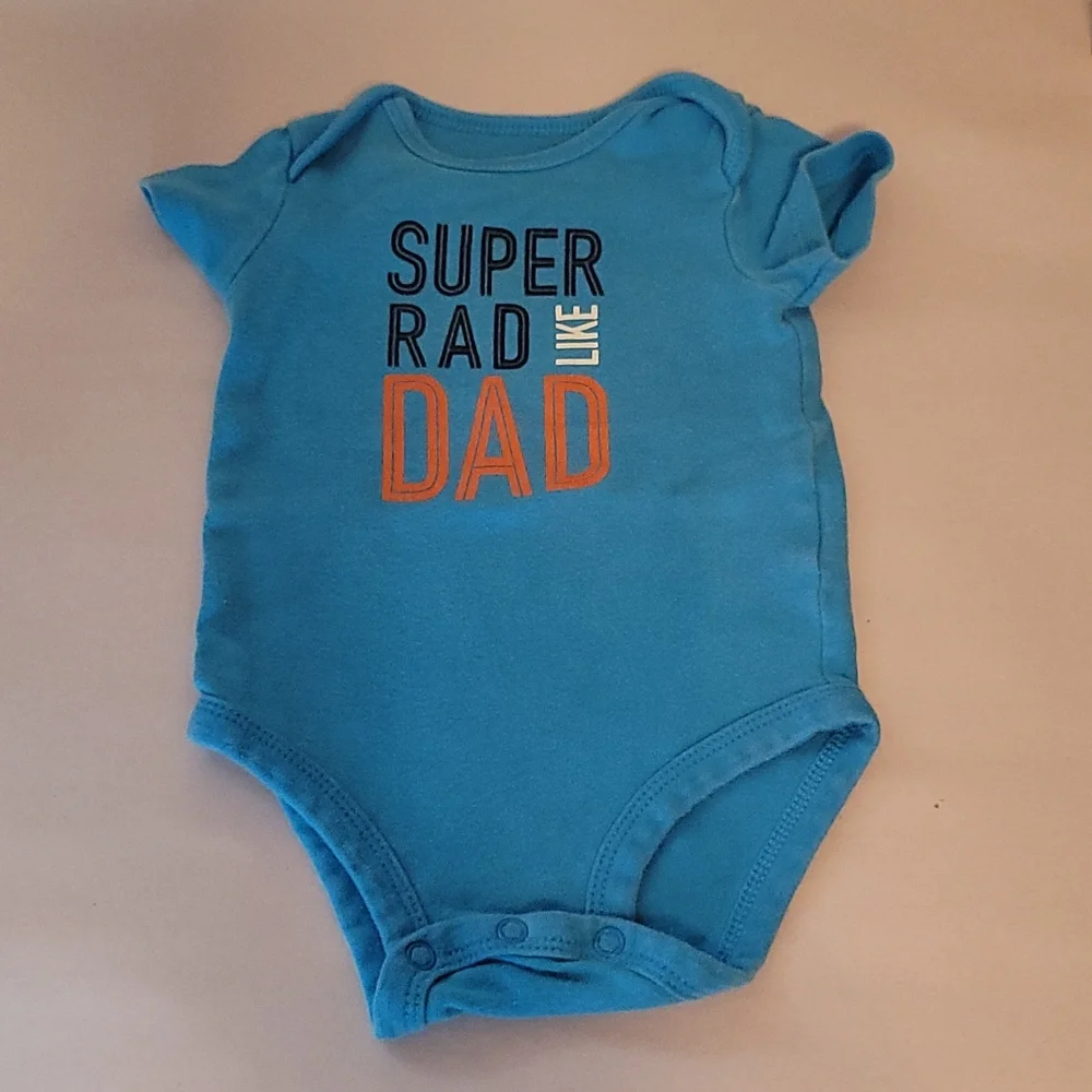 Carter's Super Rad Like Dad Onesie